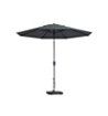 Paros II staparasol luxe grijs