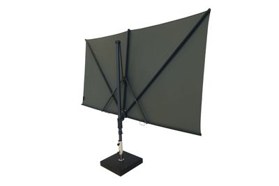 Parasol Sun Square 250x125cm gris
