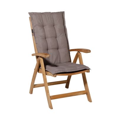 Coussin pour chaise haute 50x123cm panama taupe