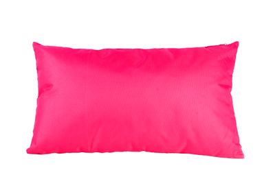 Coussin d'extérieur rose foncé 30x50cm