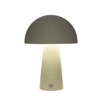 Tafellamp rond olijf
