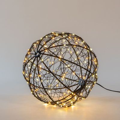 Metalen bal met 200led lampjes