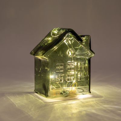 Maison en verre 10led