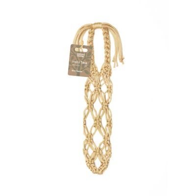 Vetbolhouder macrame tess