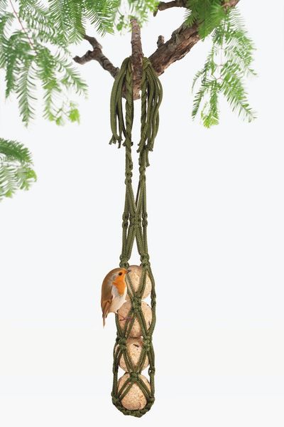 Vetbolhouder macrame indy