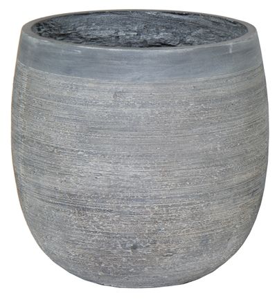 Hampsh cauldr w.grey d28.5h26.5
