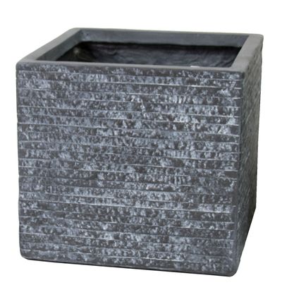 Pot Utah graphite kubiek w55h46