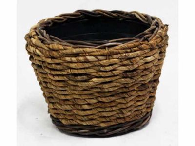 Pot sec en abaca d43h30cm