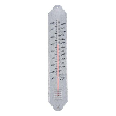 Thermometer oud zink