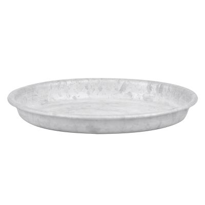 Oud zink schotel pot 12cm