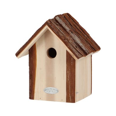 Nichoir mésange bleue toît écorce