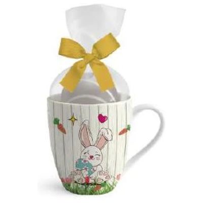 Mok konijn met chocolade bom