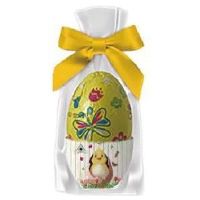 Eierdop kuiken met paasei