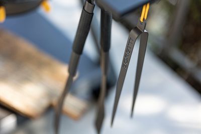 Ensemble de 3 ustensiles pour barbecue (pince fine, pince compacte, pince)