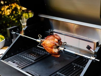 Tourne-broche pour barbecue Leonardo 2B/3B