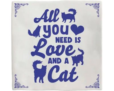 Tegel deco all you need cat