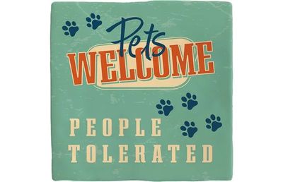 Carreau déco pets welcome