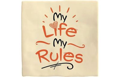 Tegel deco my life my rules