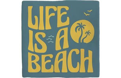 Tegel deco life is a beach