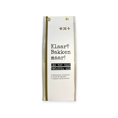 Klaar? bakken maar! 400 g