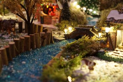 Cristaux de glace bleu fin 440g