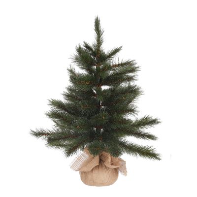 Kunstkerstboom m-burlap h60cm