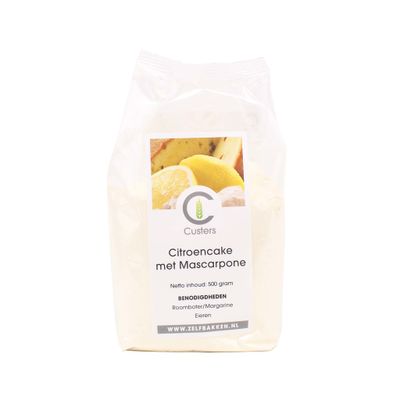 Mix citroencake mascarpone 500g