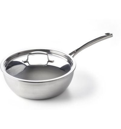 Superior tri-ply sauteuse 24 cm avec couvercle