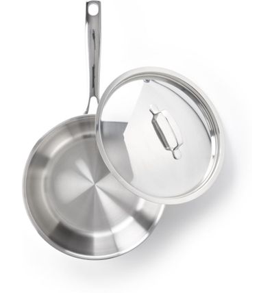 Superior tri-ply sauteuse 24 cm avec couvercle