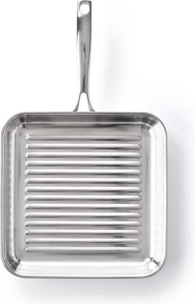 Superior tri-ply poêle grill 28x28 cm