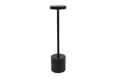 Lampe de table touch noir
