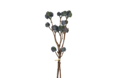 Bundel ricinus (kunst)zijde 6x12x43cm blauw