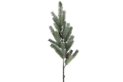 Pin abies paillettes plastique 9x25x95cm vert