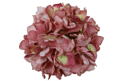Bloem hydrangea grandy (kunst)zijde 13x13x13cm mauve