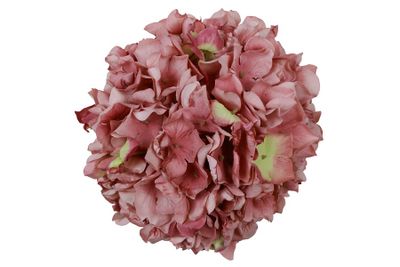 Bloem hydrangea grandy (kunst)zijde 17x17x17cm mauve