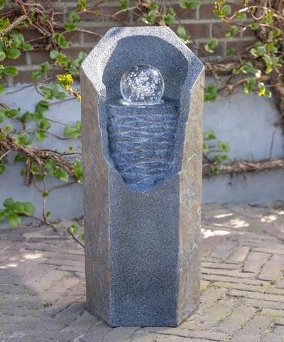 Fontein bol in muur