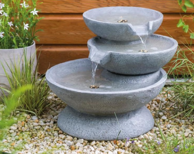 Fontein ronde kuipen