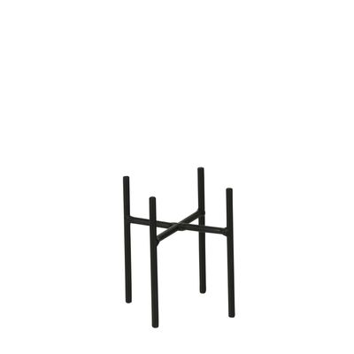 Ascot plant standaard zwart - h9,5xd8,5cm