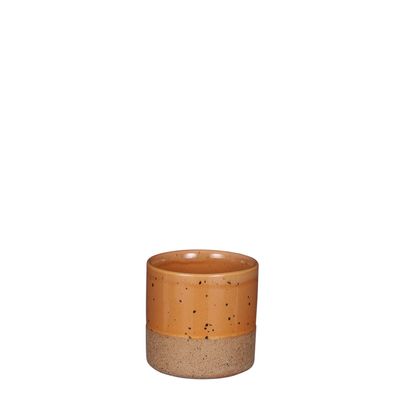 Lago pot ronde marron h7,5xd7,5