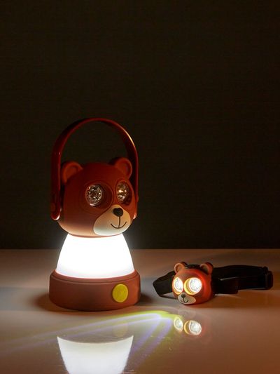 Tafel-hoofdlamp dier (beer)