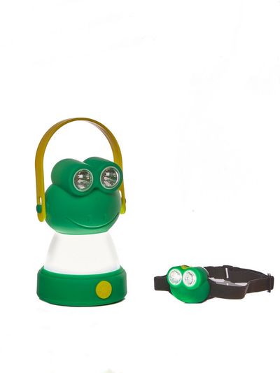 Tafel-hoofdlamp dier (kikker)