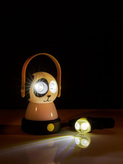 Tafel-hoofdlamp dier (hond)