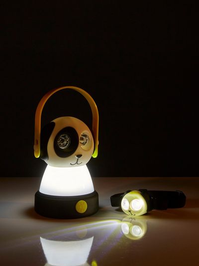 Tafel-hoofdlamp dier (hond)