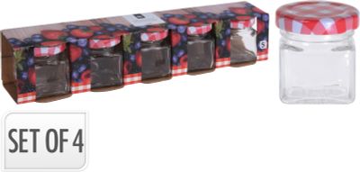 Voorraadpotten set van 5