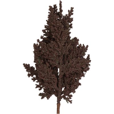 Branche de baie en polystyrène marron 58cm