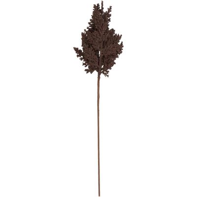 Branche de baie en polystyrène marron 58cm
