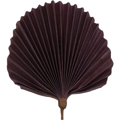 Feuille branche papier violet 75cm
