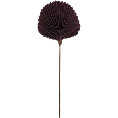 Feuille branche papier violet 75cm