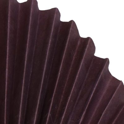 Feuille branche papier violet 75cm