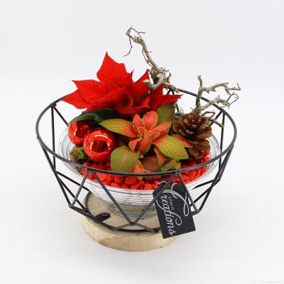 Arrangement Poinsettia creatie